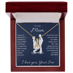 Alluring Beauty Necklace - To My Mom
