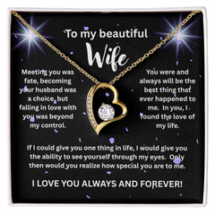 To My Beautiful Wife - I Love You Forever